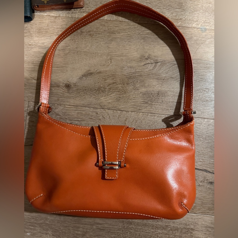 Vintage Celine Shoulder Bag (orange)